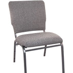 Flash Furniture Advantage Charcoal Gray Multipurpose Church Chairs - 18.5 In. Wide