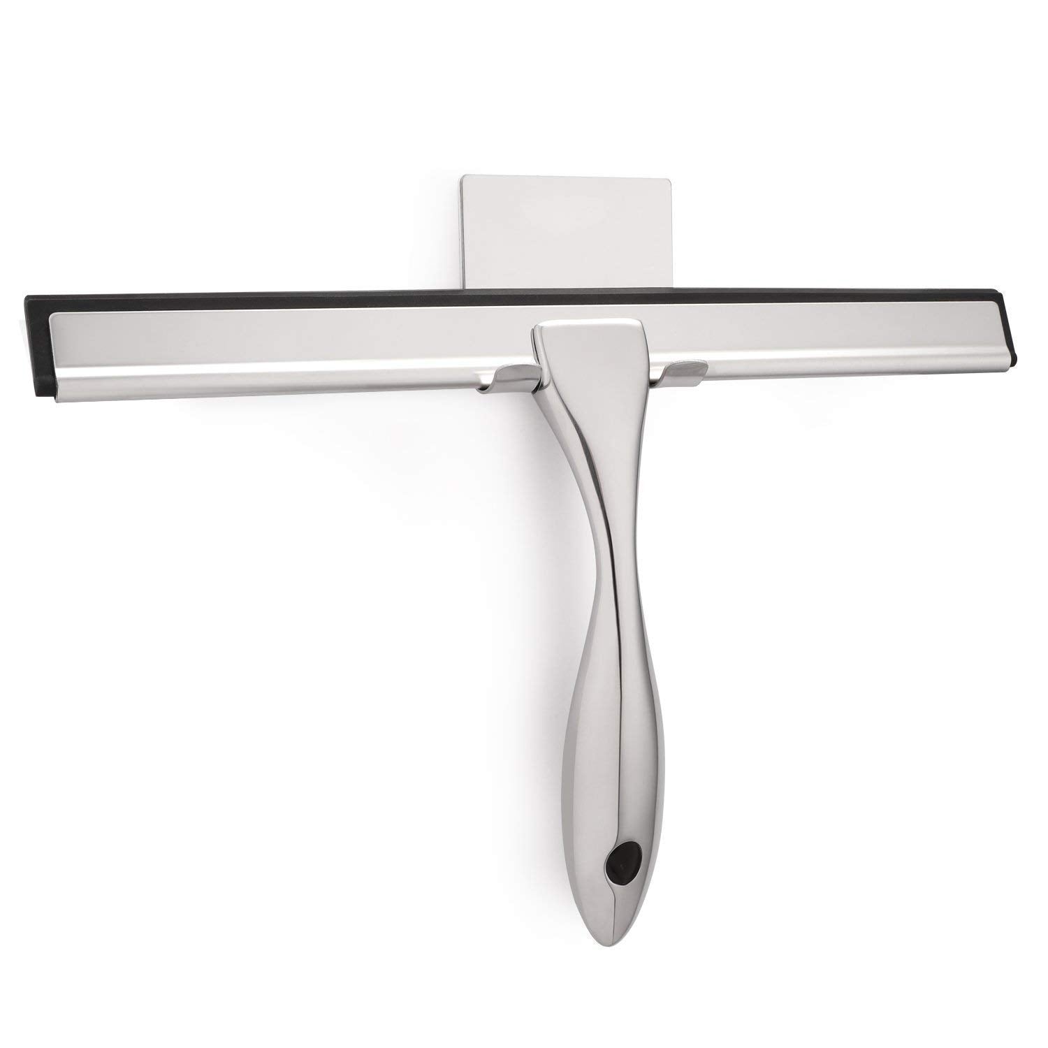 Hiware All-Purpose Shower Squeegee for Shower Doors, Bathroom, Window and Car Glass - Stainless Steel, 14 Inches
