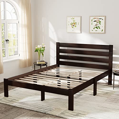 Acme Furniture Kenney Queen Wood Bed In Espresso Brown