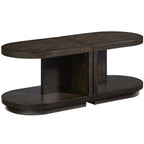Progressive Furniture Augustine Bunching Cocktail Table, Sepia Brown