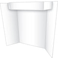 Royal Brites Project Board, White, 1 Ply W/Interlocking 4' Header, 36 X44 Inches, 12-Sheet Pack (27367)