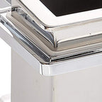 Gedy 3810-01-13 Kansas Wall Mounted Stainless Steel Tooth Brush Holder, 0.79' L X 2.64' W, Chrome