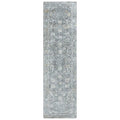 Rizzy Home Alora Decor Radiant 2'6" X 10' Classic Gray/Silver Hybrid Area Rug