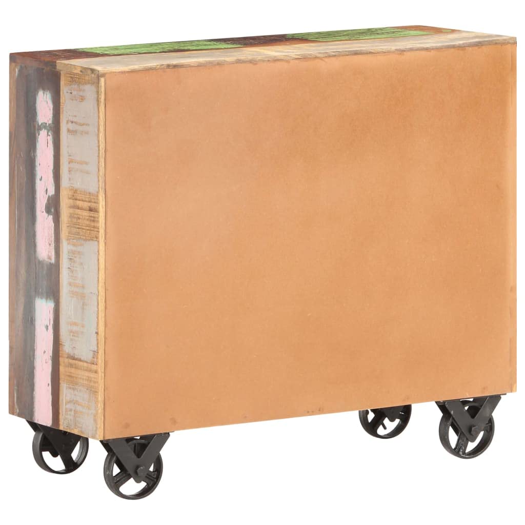 vidaXL Sideboard 31.5x11.8x27.6 Solid Reclaimed Wood