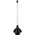 LDR 512 3310A Toliet Handle Double Thrust Rubber Force Cup Removes Clogs for Bathrooms, Kitchens, Baths, Showers, Powerful Comme