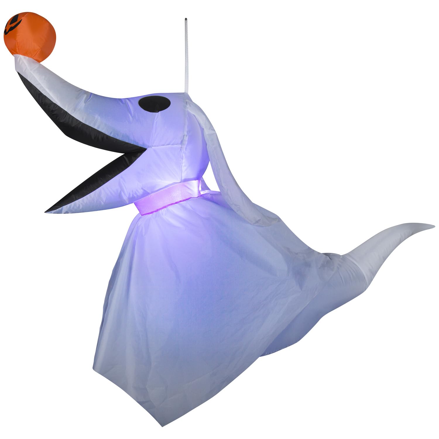Gemmy 4 1/2 Airblown Inflatable Hanging Nightmare Before Christmas Zero The Ghost Dog