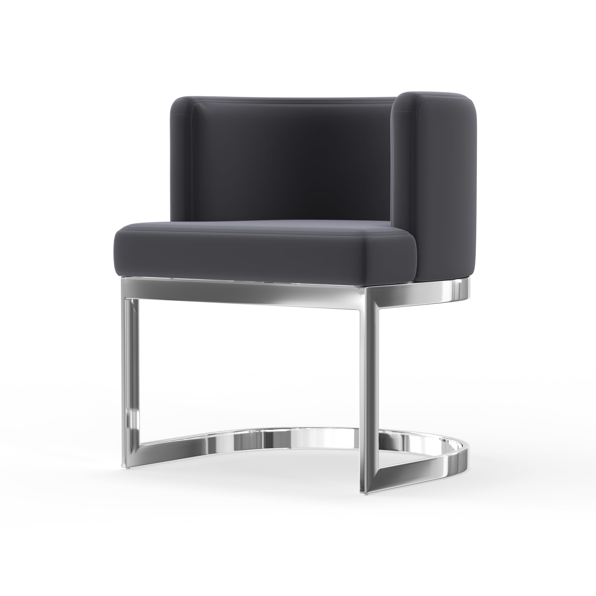 Neos Modern Furniture C1422GY-SS Chair, Gray
