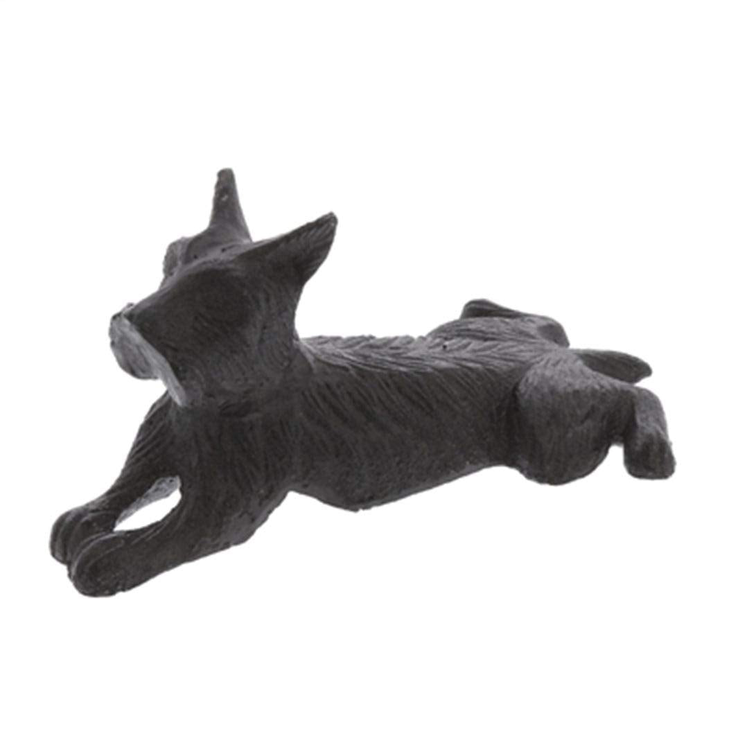 Areohome 3540-13 Terrier Door Wedge, Antique Brown, 6.5-Inch Length, Cast Iron