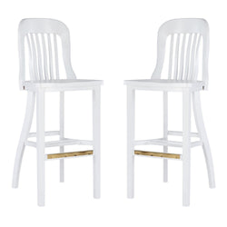 Maylen Barstool White Set Of 2