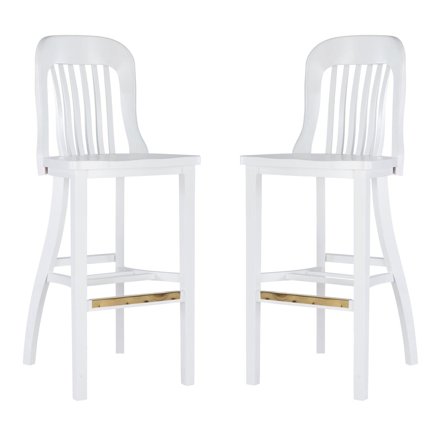 Maylen Barstool White Set Of 2