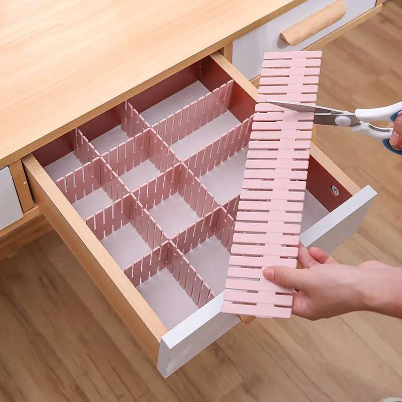 Adjustable Drawer Organizers: Maximize Space & Keep Drawers Tidy With Versatile Plastic Dividers For Home Storage