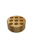 Designz3D 510 Cartridge, Pens And Battery Holder - 9 Spaces Puck (Gold)