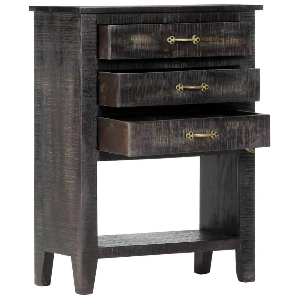 vidaXL Side Cabinet 23.6&quot;x11.8&quot;x31.4&quot; Solid Mango Wood