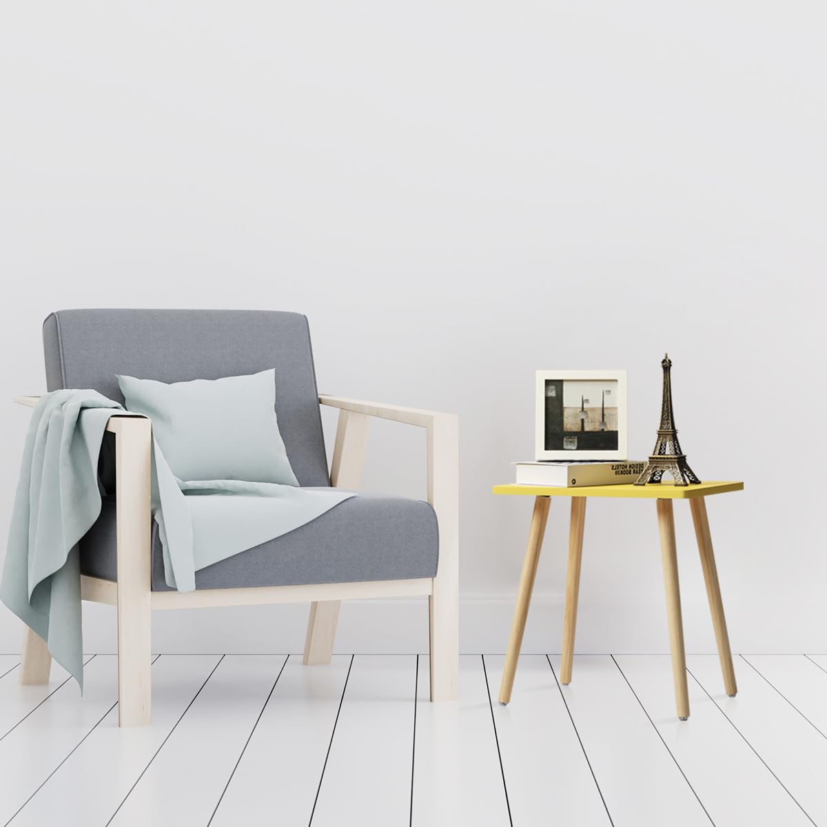 Foraofur Side Tables Living Room Set Of 2, Small Wooden Table Accent Table Living Room, Bedroom, Accent Tables For Small Spaces, Easy Assembly
