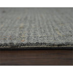Rizzy Home Alora Decor Zion 8'6" X 11'6" Checked/Solid Gray/Ivory Hand-Tufted Area Rug