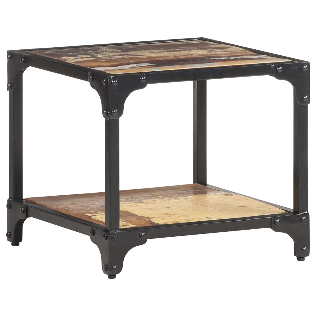 Coffee Table 15.7&quot;x15.7&quot;x14.2&quot; Solid Reclaimed Wood