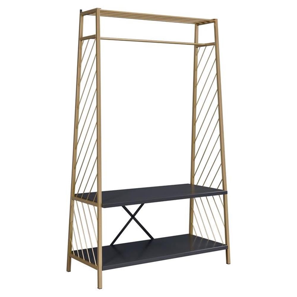 Acme Pahor Trapezoid Metal Hall Tree - Thumbnail 2