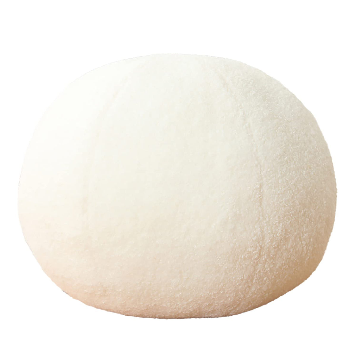 Conrtems Nordic Style. Flower-Shaped And Ball Throw Pillows. Sofa Cushions. Plush Throw Pillow. (White Ball, Ball 33Cm (12.99Inc