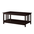 Convenience Concepts Mission Coffee Table, Espresso