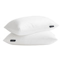 Farm To Home 100% Organic Cotton Cover Pillows King Size Set of 2, Down Alternative Hotel Quality Soft Bed Pillow for Back & Sid