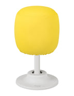 KORE Design Kids Adjustable Pivot Stool, Waterproof Fabric Desk Chair Comfy for Students, Kid Computer Chair for School, Home, Active Sitting, ADD/ADHD, Autism, Girls/Boys, Tall (16.5-21”), Yellow
