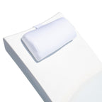 Rezvani Headrest Pillow For Patio Chaise Lounge, In Pool Lounger On Ledge With Non-Slip Weighted Tail And Cellphone Pocket, Quic