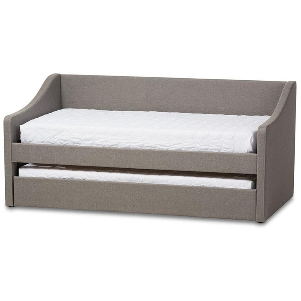 Baxton Studio Barnstorm Upholstered Daybed Grey