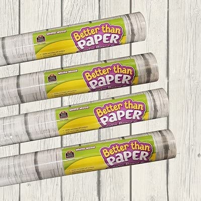 WHITE WOOD BETTER THAN PAPER 4/CT