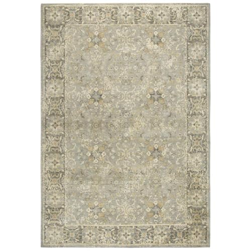 Alora Decor Euphoria 8' X 10' Persian/Classic Gray/Gray/Rust/Blue Hybrid Rug