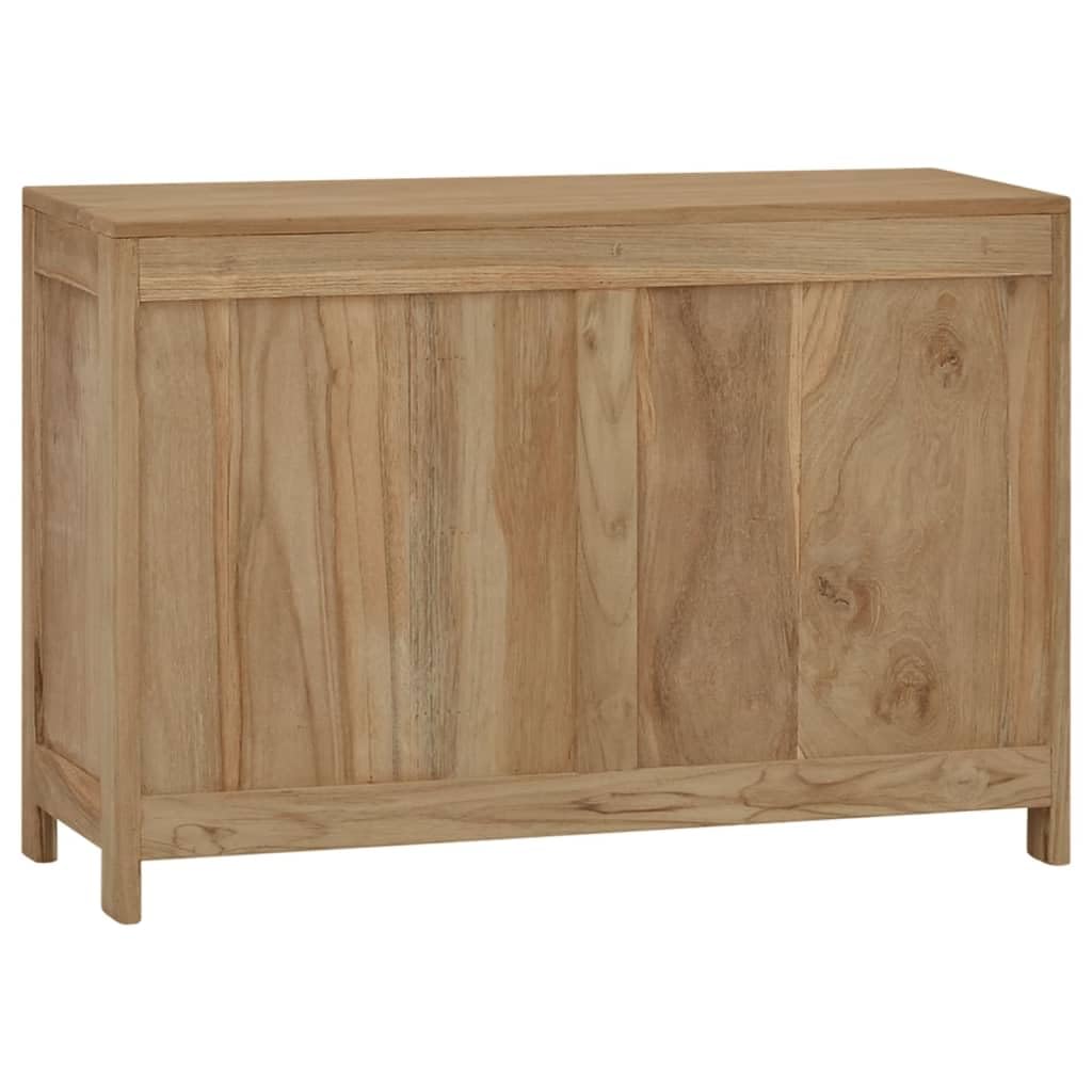 vidaXL Solid Teak Wood Chest of Drawers - Thumbnail 4