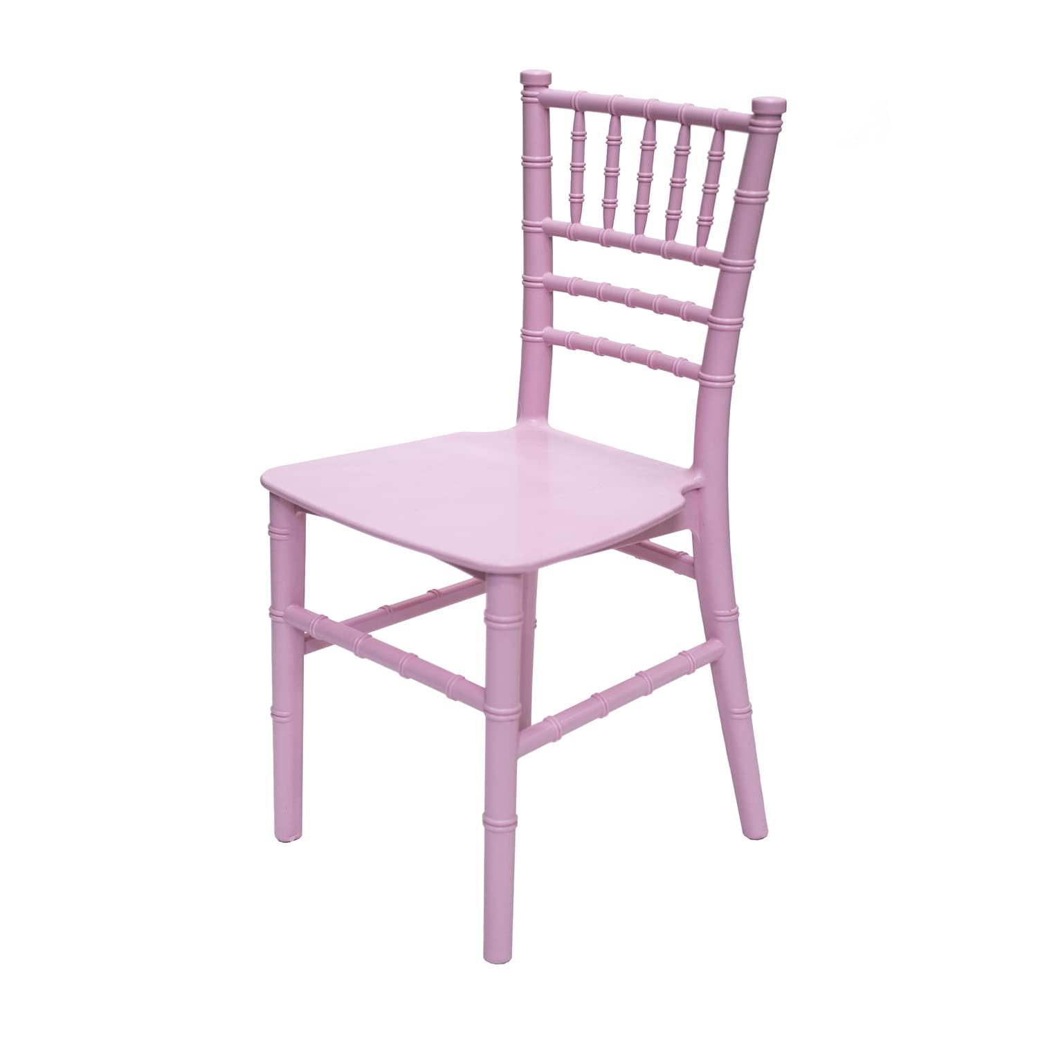 Commerical Seating Products Stackable Pink Polypropylene Chiavari Kid Chair-Pink