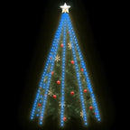 Guirlande Lumineuse D'Arbre De Noël 400 Led Bleu 400 Cm
