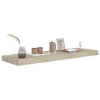 Vidaxl Floating Wall Shelf Oak 31.5''X9.3''X1.5'' Mdf