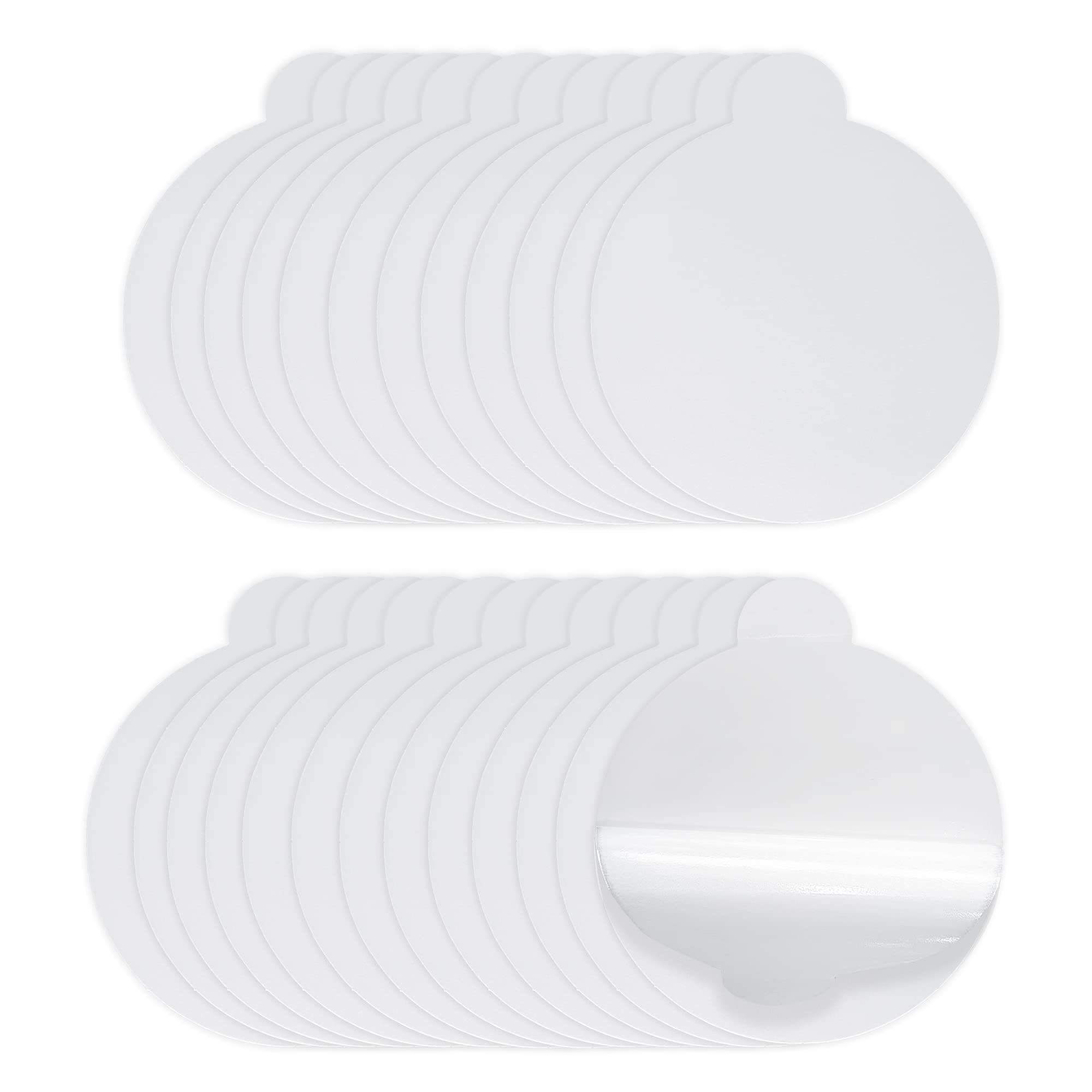 24 Pcs Refill Glue Boards 4.3 Inches Sticky Glue Pads For Katchy, Fenun And Other Models Indoor Insect Fly Mosquito Trap Bug Cat