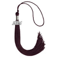 Endea Graduation Single Color Tassel with Silver Date Drop (Maroon, 2024)