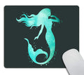 Smooffly Mermaid Mousepads Mermaid Mousepad Desk Accessory Cute Mouse Pad Mermaid Decor 9.5 X 7.9 Inch (240Mmx200Mmx3Mm)