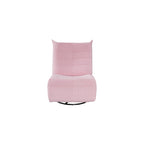 Lilola Home Georgena Pink Corduroy Swivel Glider Recliner