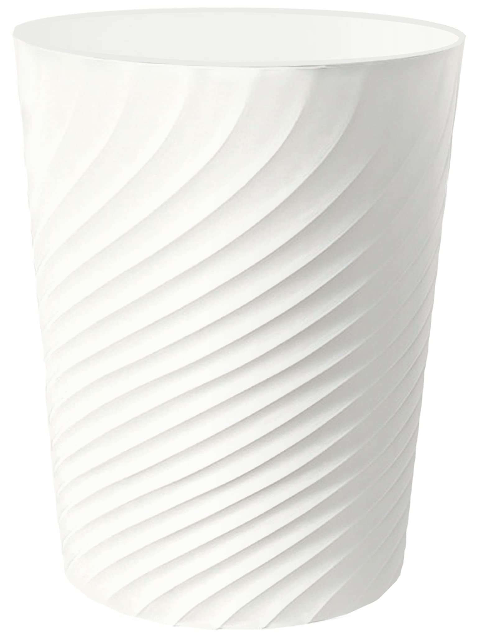 DAJITRE 1.8 Gallon Small Trash Can Wastebasket Recycling Bin Slim Profile for Compact Spaces Bathroom, Office, Bedroom, Kitchen 