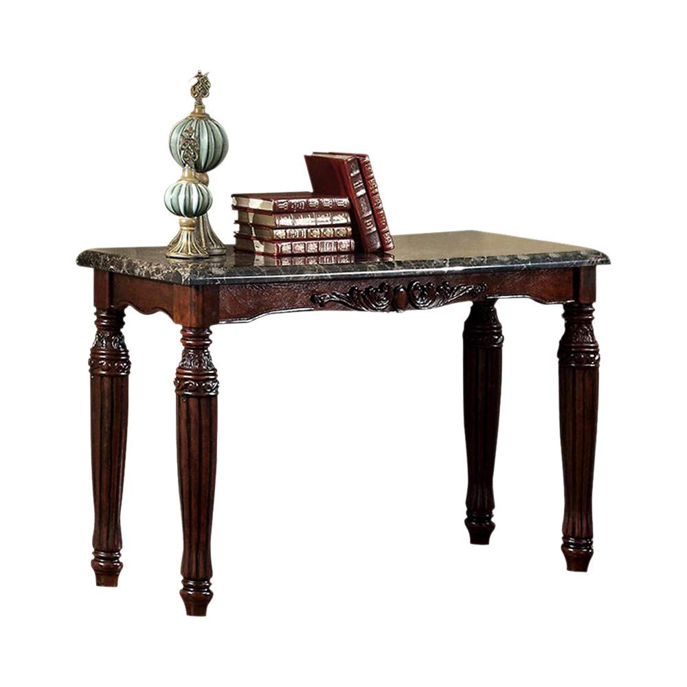 Benjara Bm122925 Benzara Brampton Traditional Style Sofa Table, Browm, Brown