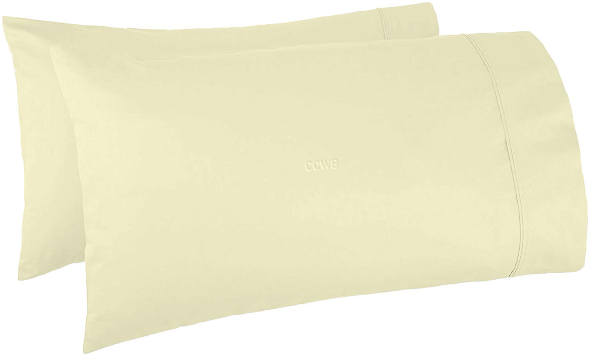 Tbm Oversize Pillow Case Ivory Queen Extra Large Fits Even The Fluffiest Pillows Including The Pancake Pillow Sleeve Style Extra