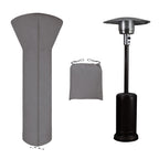Easy-Going Patio Heater Cover With Zipper And Storage Bag, Waterproof Outdoor Heater Cover Dustproof, Uv-Resisant, Wind-Resistant (89'H X 33'D X 19'B, Grey)