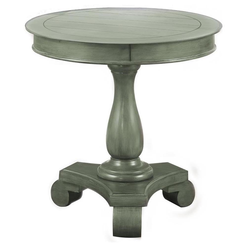 Best Master Furniture Transitional Antique Round End Table