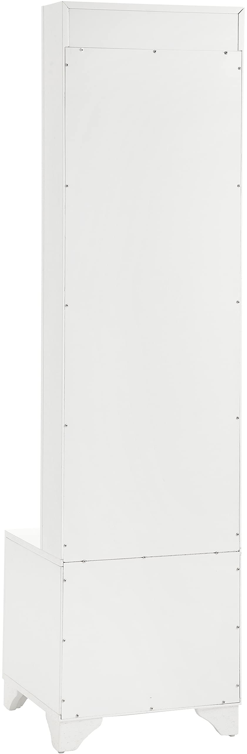 Crosley Furniture Cf6029-Wh Tara Hall Tree, Distressed White