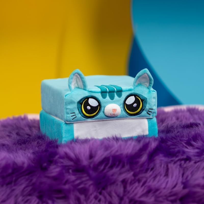 Pillow Cube Kid Cube - Toddler Pillow, Animal Pillows For Kids, Plush Pillows For Sleeping, Plushies, Memory Foam - Callie, Cat