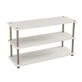 ClosetMaid 3-Tier Shelf Organizer Unit for Shoes, Accessories, Hats, Purses, Bags, in Entryway or Closet, Wood Shelves with Meta