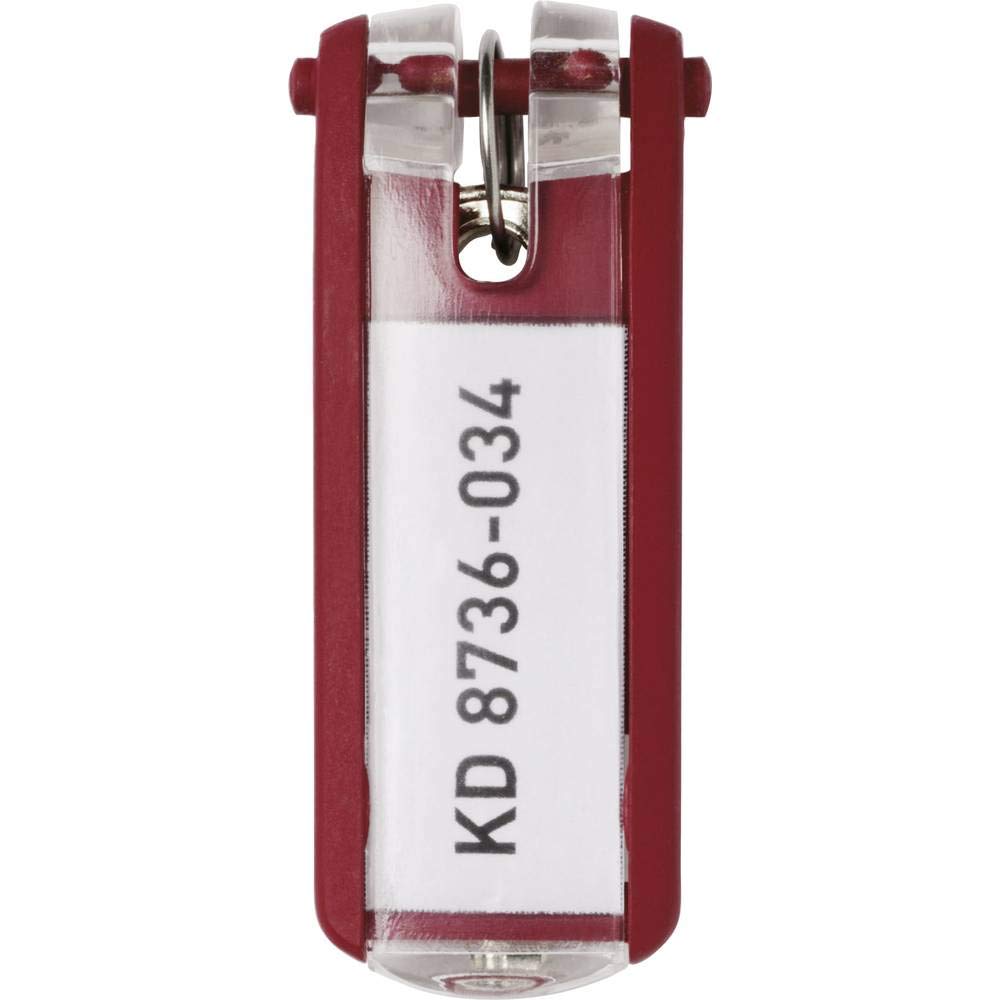 Key Tags, Red - 6 Pk