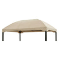 Garden Winds Durable 350 Replacement Canopy Top Compatible with Pomeroy Domed 10 x 13 Gazebo Model L-GZ702PST - Beige