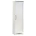 Sauder HomePlus Narrow Pantry Storage Cabinet Slim Single Door with Adjustable Shelves, Kitchen Laundry Bathroom Storage Cabinet