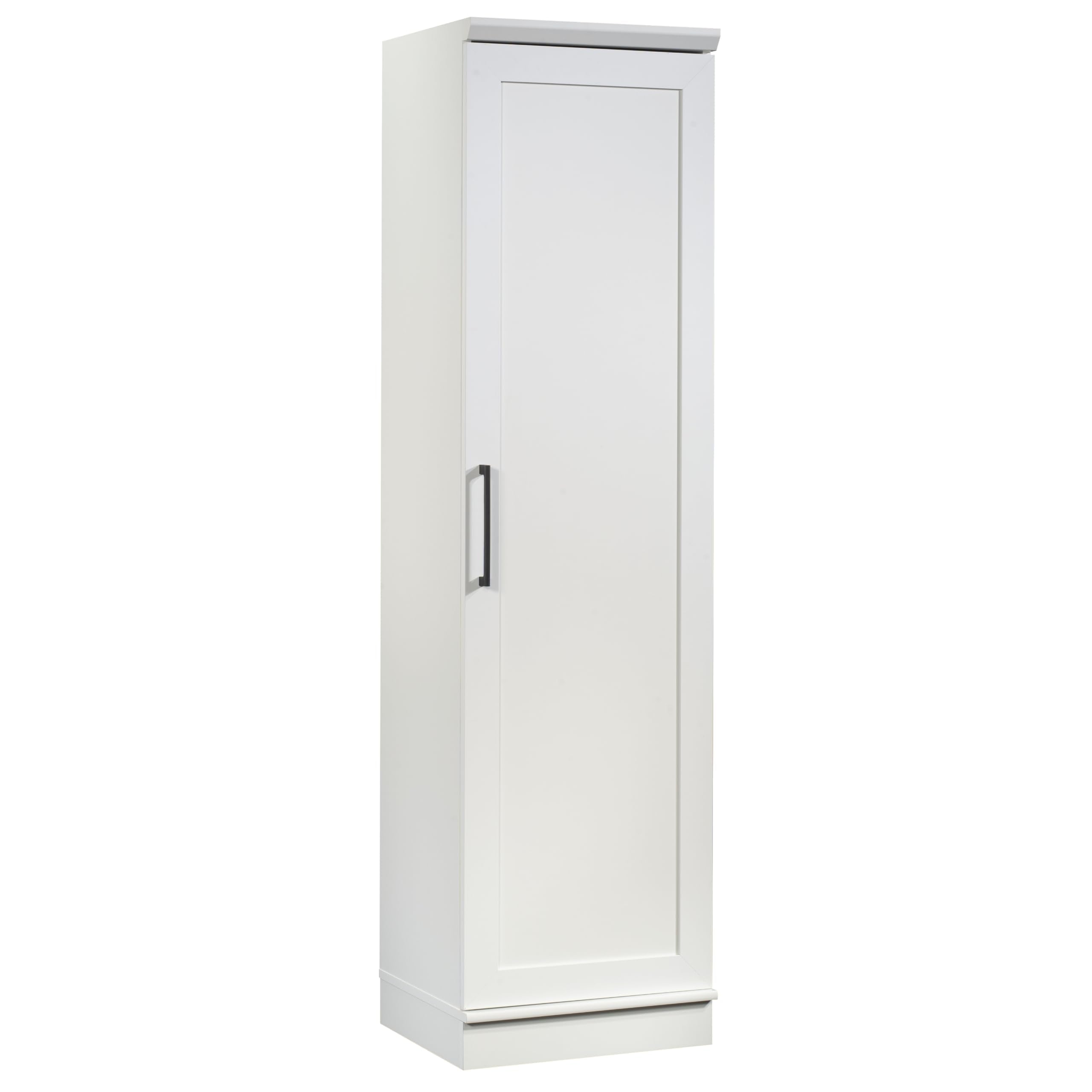 Sauder HomePlus Narrow Pantry Storage Cabinet Slim Single Door with Adjustable Shelves, Kitchen Laundry Bathroom Storage Cabinet