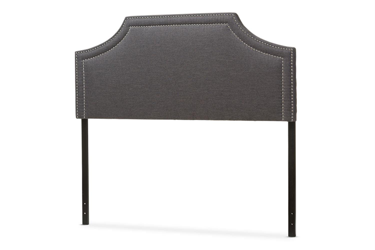 Baxton Studio Avignon Headboard Grey/Full